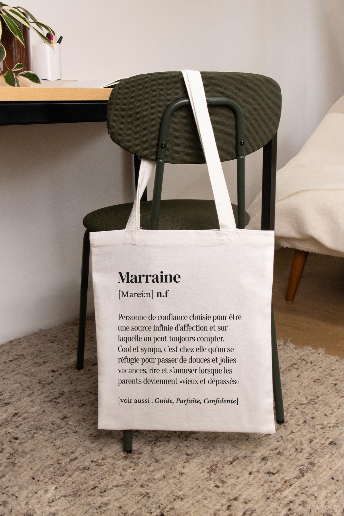 Tote Bag définition Marraine