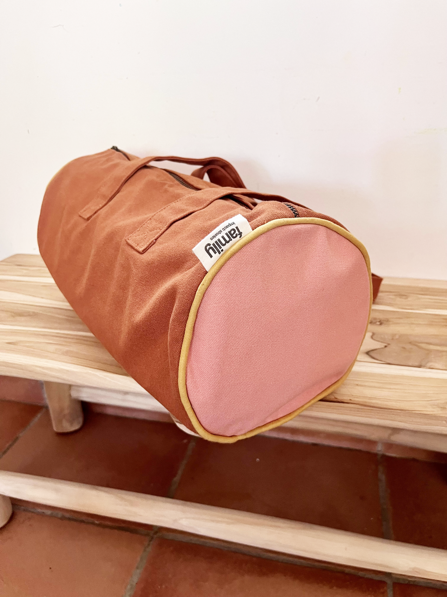MINI POLOCHON ROSE / CHOCOLAT