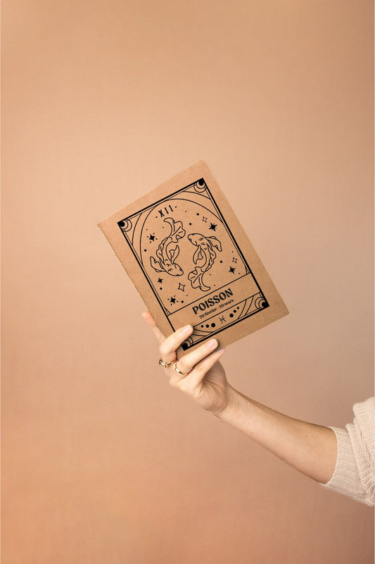 Carnet zodiaque Poissons