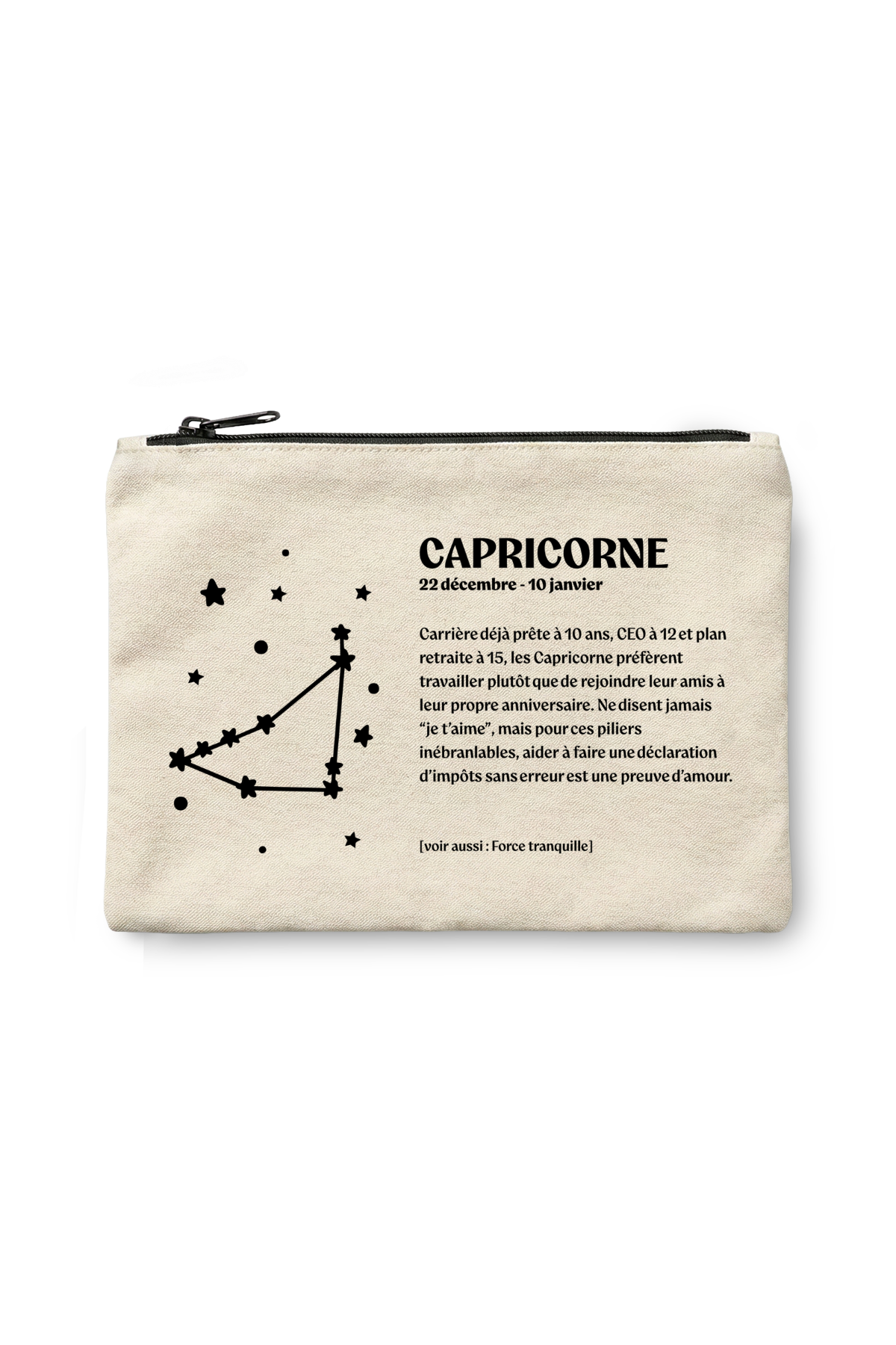 Trousse zodiaque Capricorne