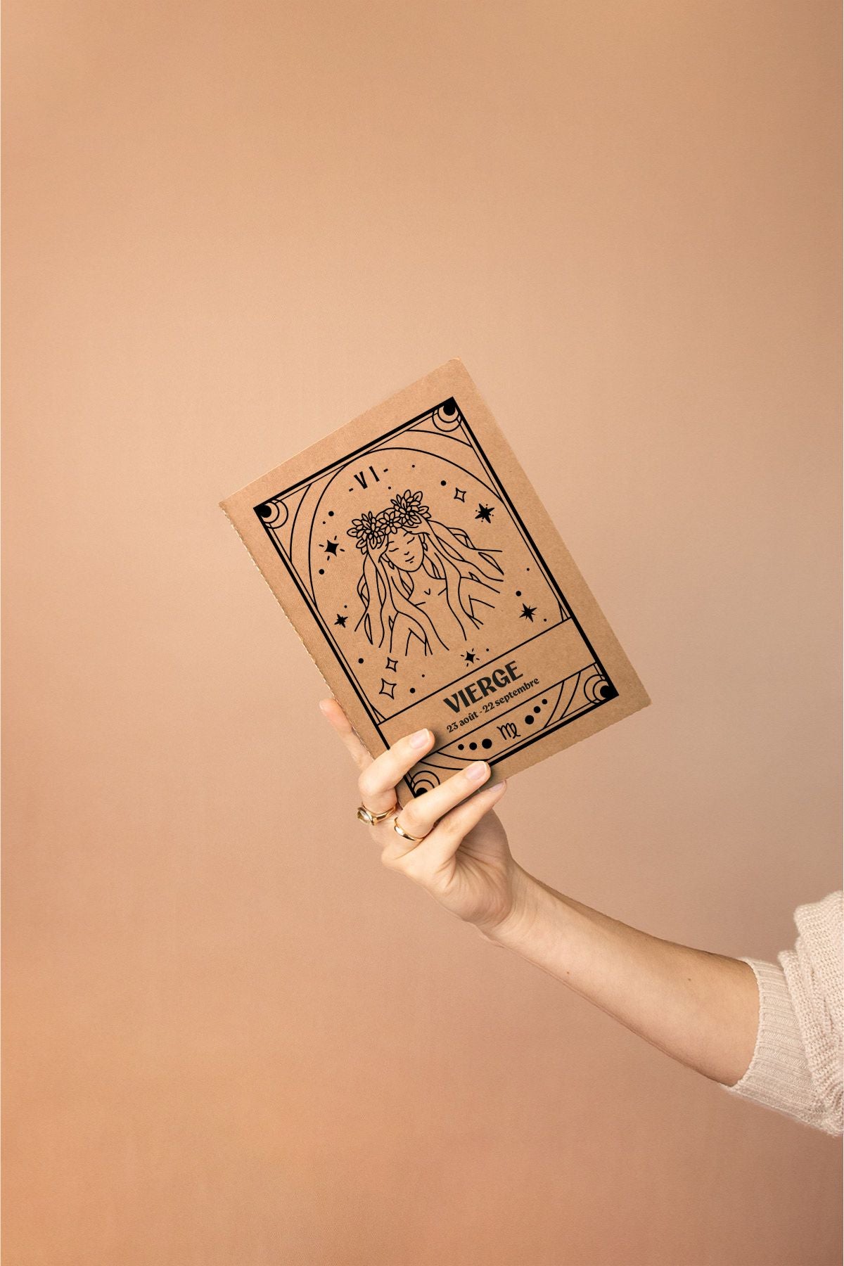 Carnet zodiaque Vierge