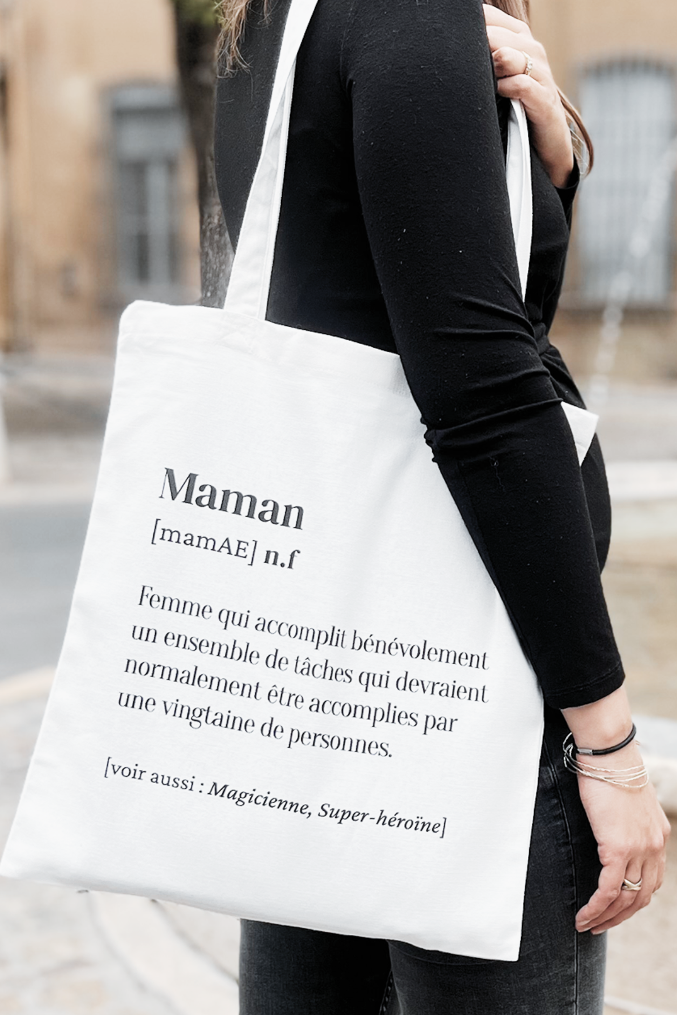 Tote bag définition Maman