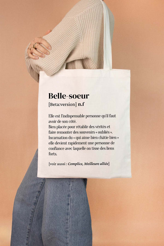 Tote Bag définition Belle-soeur