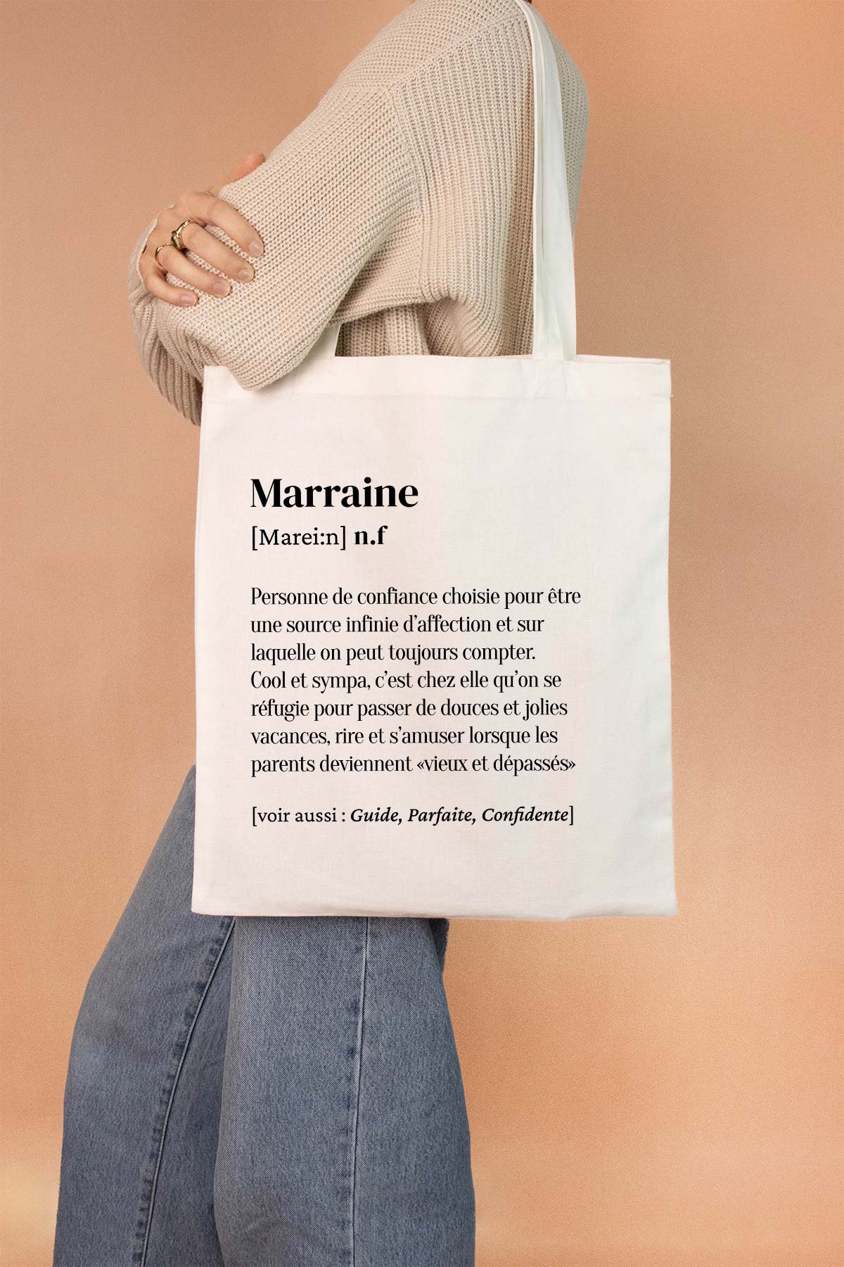 Tote Bag définition Marraine