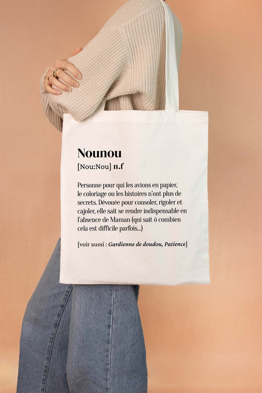 Tote Bag définition Nounou