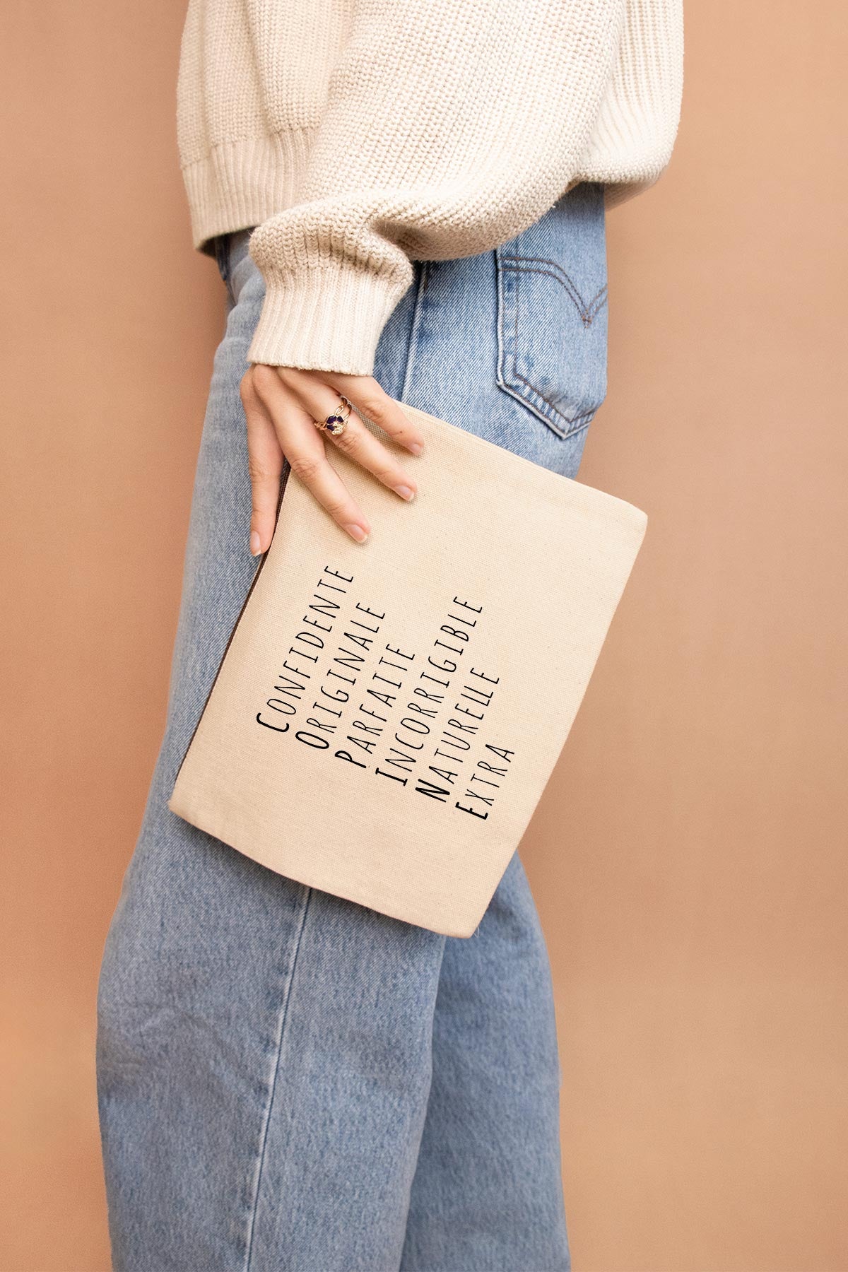 Grande trousse acrostiche Copine