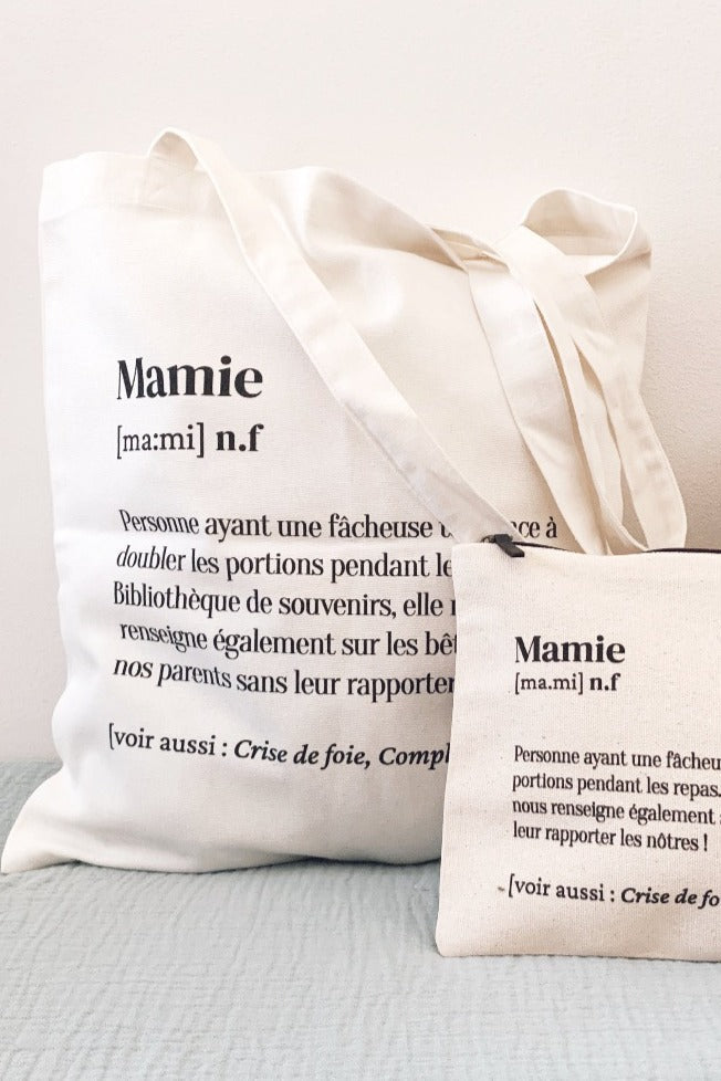 Tote Bag définition Mamie