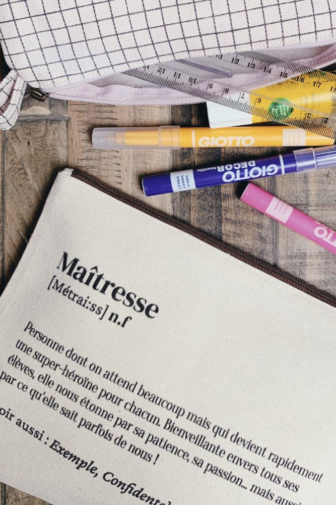 Grande trousse définition Maîtresse