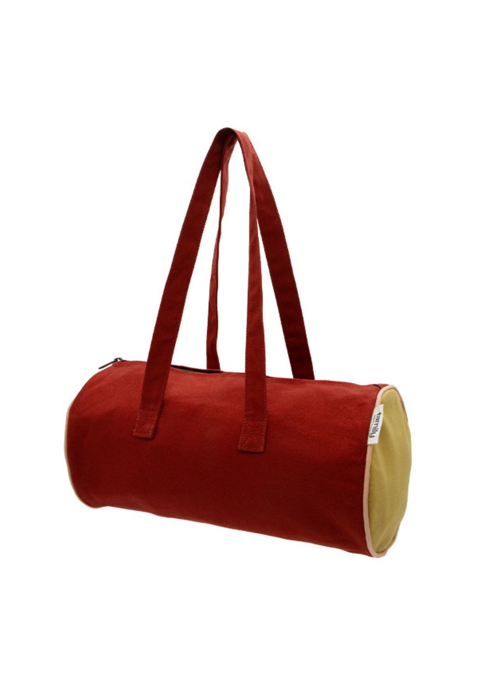Mini polochon enfant moutarde / brique