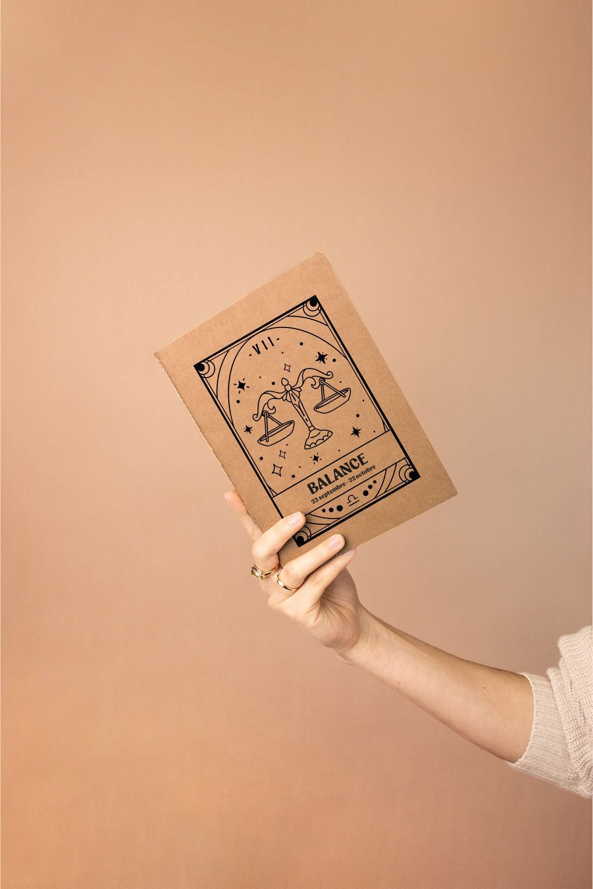 Carnet zodiaque Balance