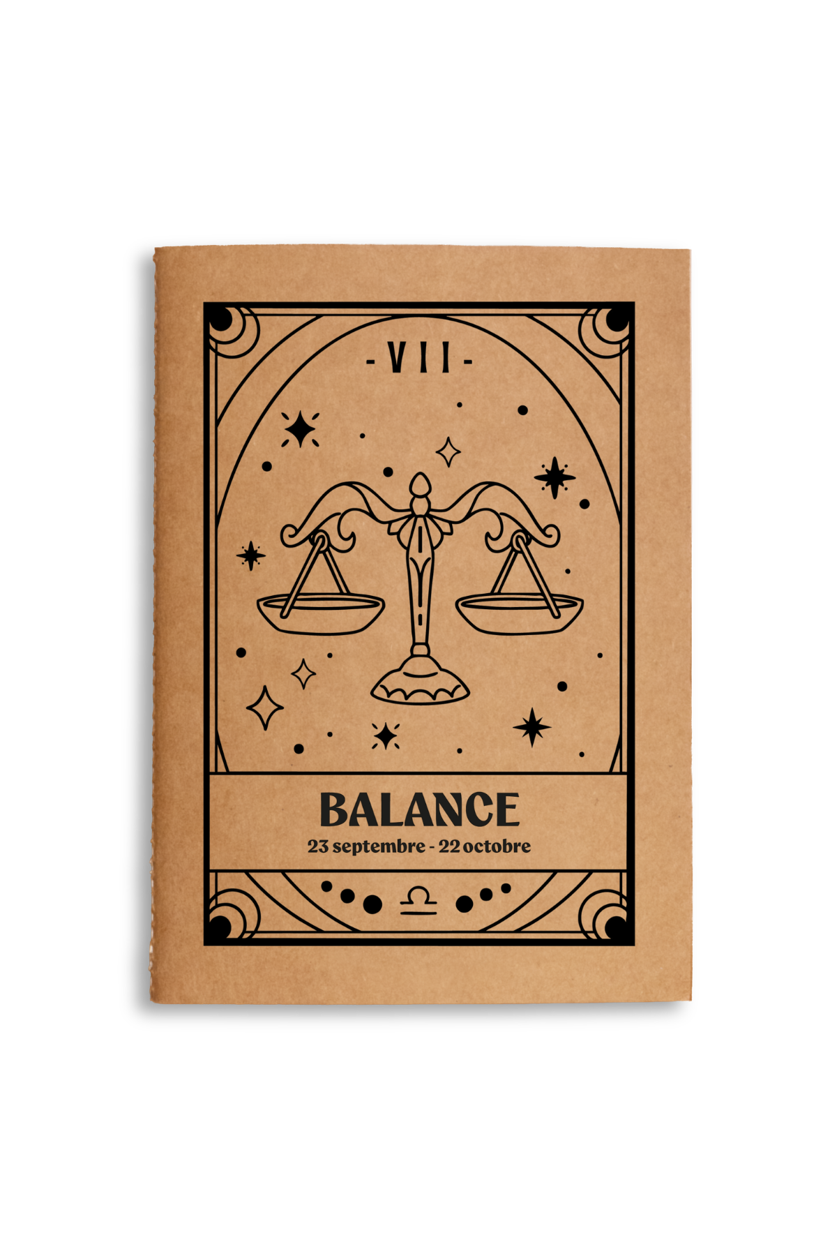 Carnet zodiaque Balance