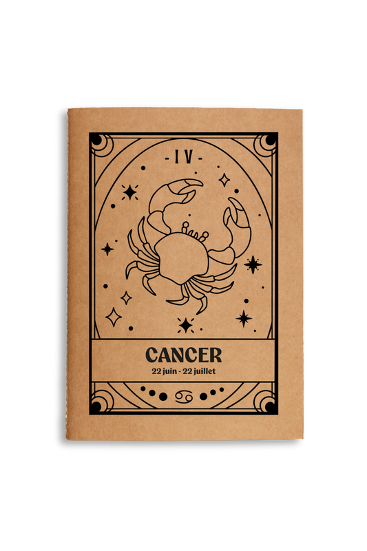 Carnet zodiaque Cancer