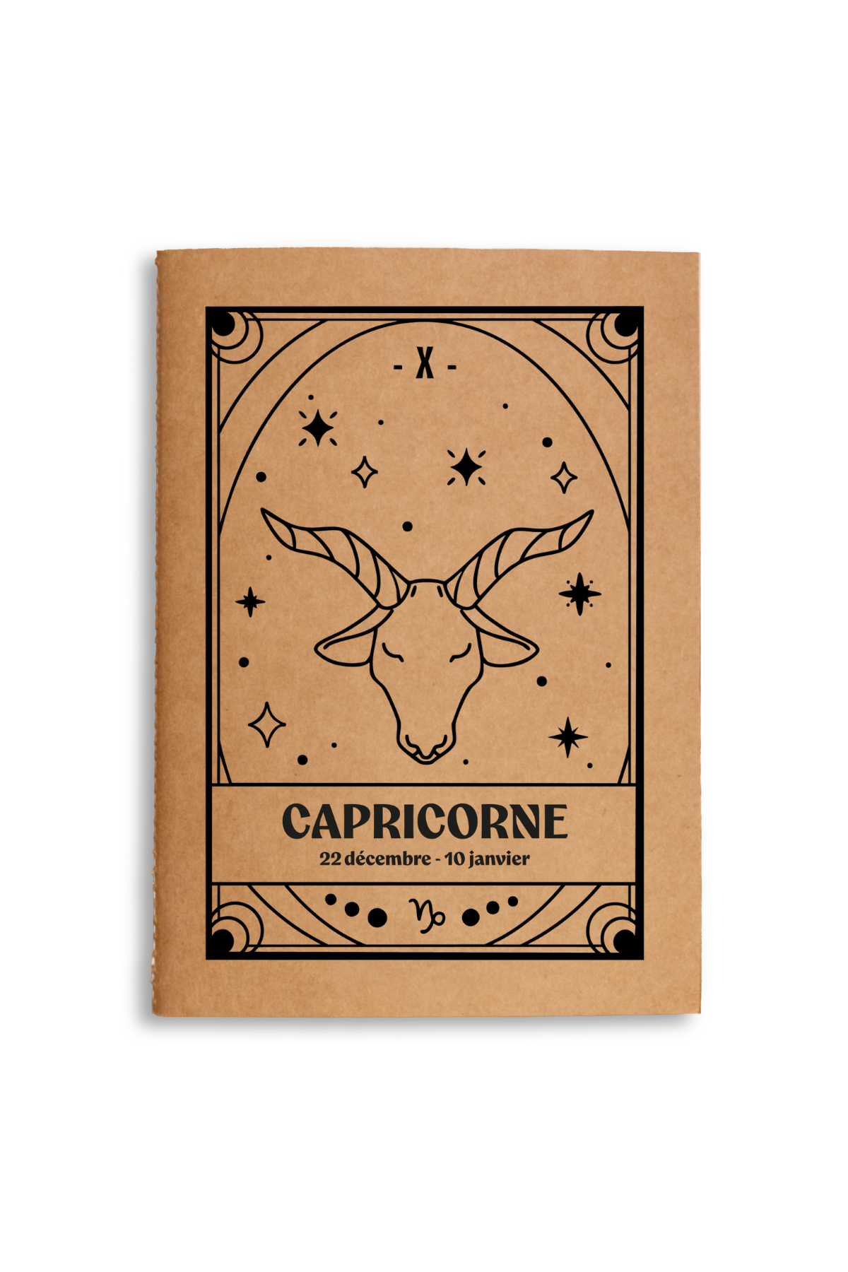 Carnet zodiaque Capricorne