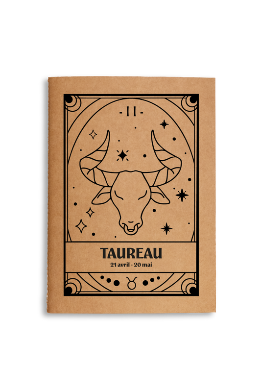 Carnet zodiaque Taureau