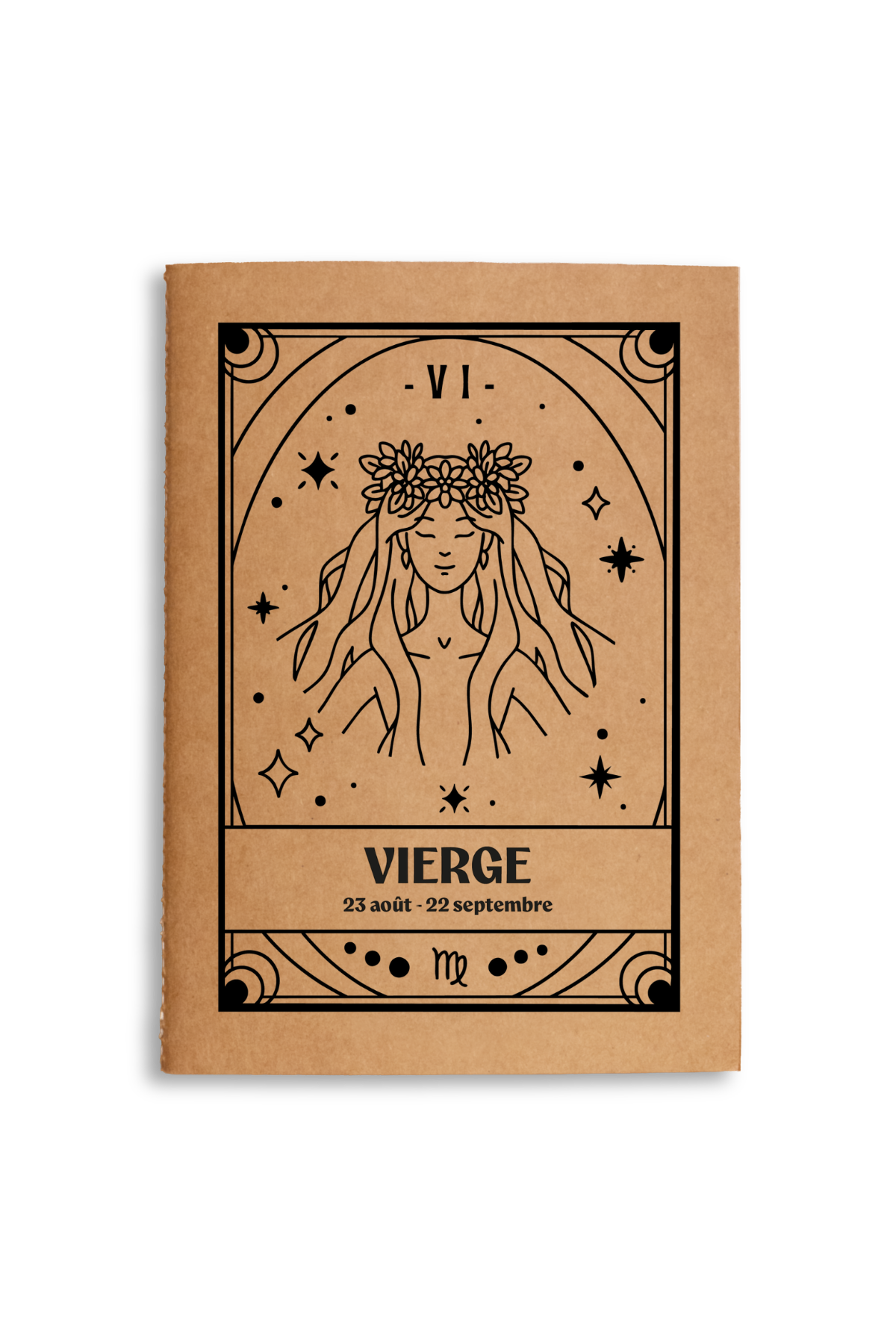Carnet zodiaque Vierge