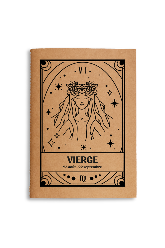 Carnet zodiaque Vierge