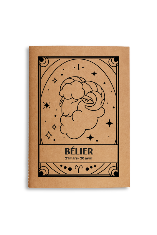 Carnet zodiaque Bélier