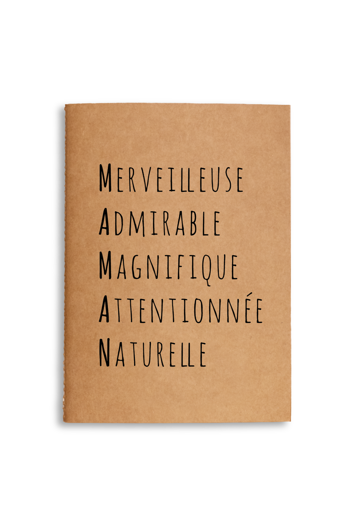Carnet de notes A5 acrostiche Maman