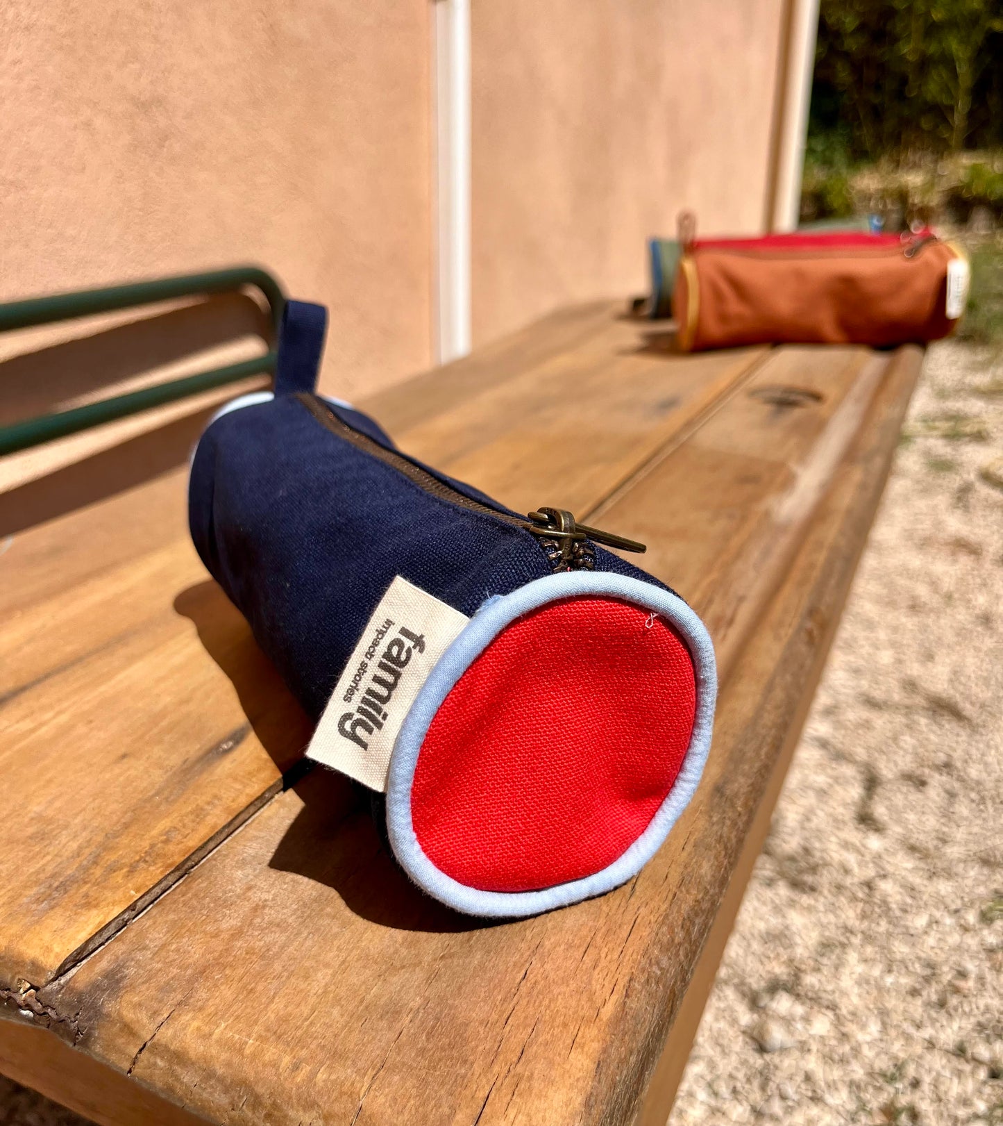 TROUSSE D'ÉCOLE ROUGE / BLEU MARINE