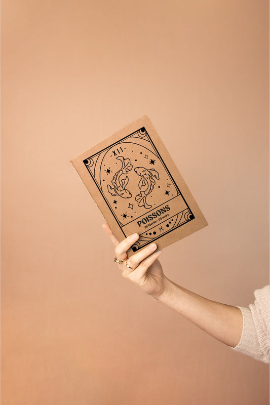 Carnet zodiaque Poissons