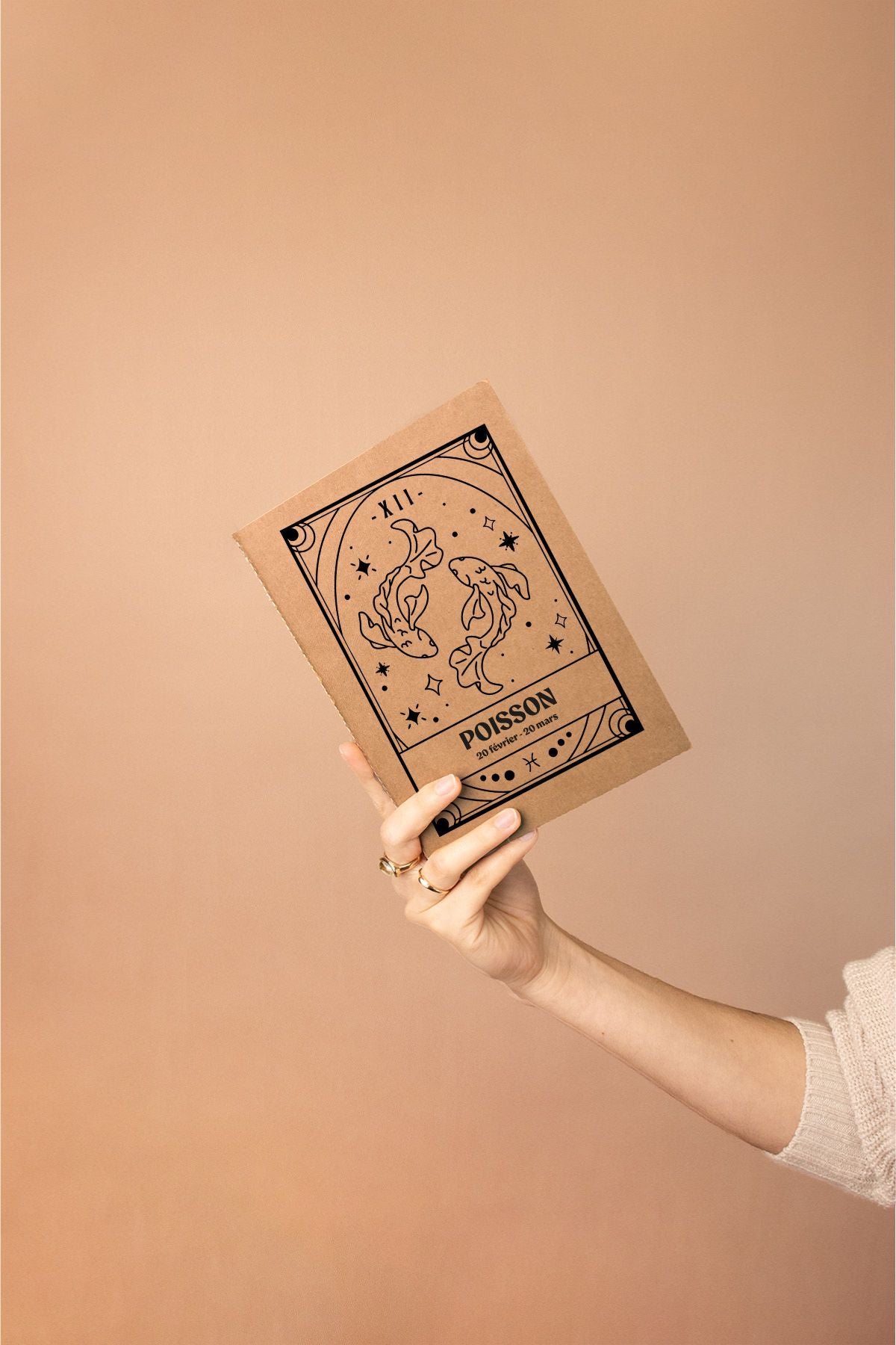 Carnet zodiaque Poissons