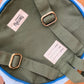 SAC A DOS ENFANT ROND BLEU CIEL / VERT OLIVE