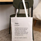 Tote Bag définition Tata