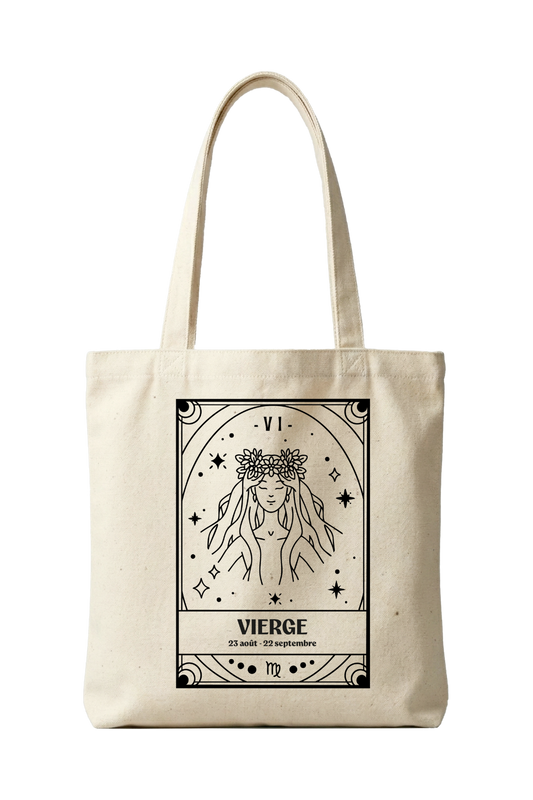 Tote bag zodiaque Vierge