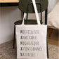 Tote Bag acrostiche Maman