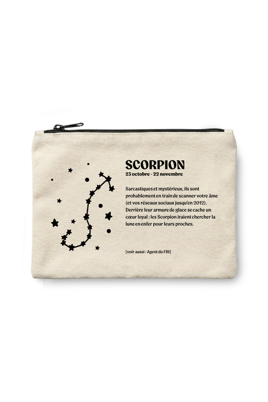 Trousse zodiaque Scorpion