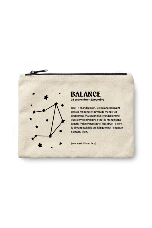 Trousse zodiaque Balance