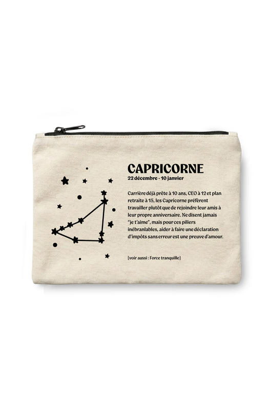 Trousse zodiaque Capricorne