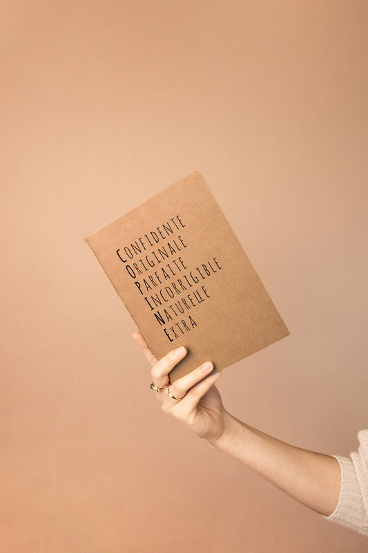 Carnet de notes A5 acrostiche Maman