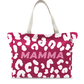 Cabas MAMMA motif léopard