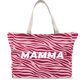 Cabas MAMMA motif zèbre