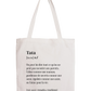 Tote Bag définition Tata