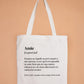 Tote Bag définition Amie
