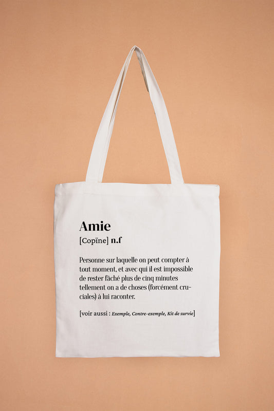 Tote Bag définition Amie