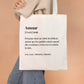 Tote Bag définition Amour