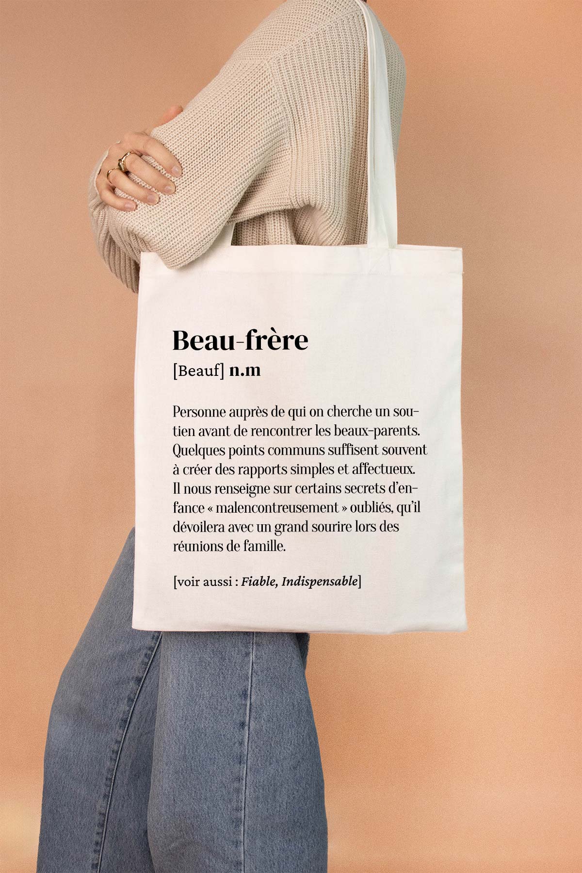 Tote Bag définition Beau-frère