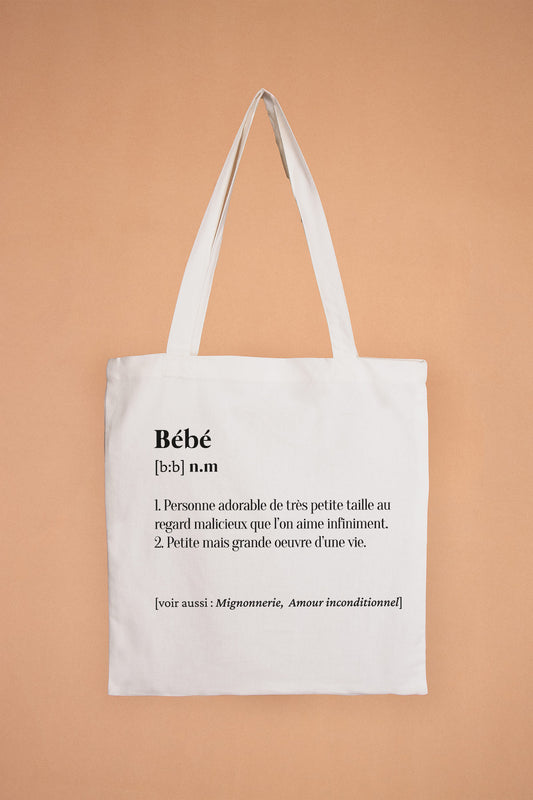 Tote Bag définition Bébé