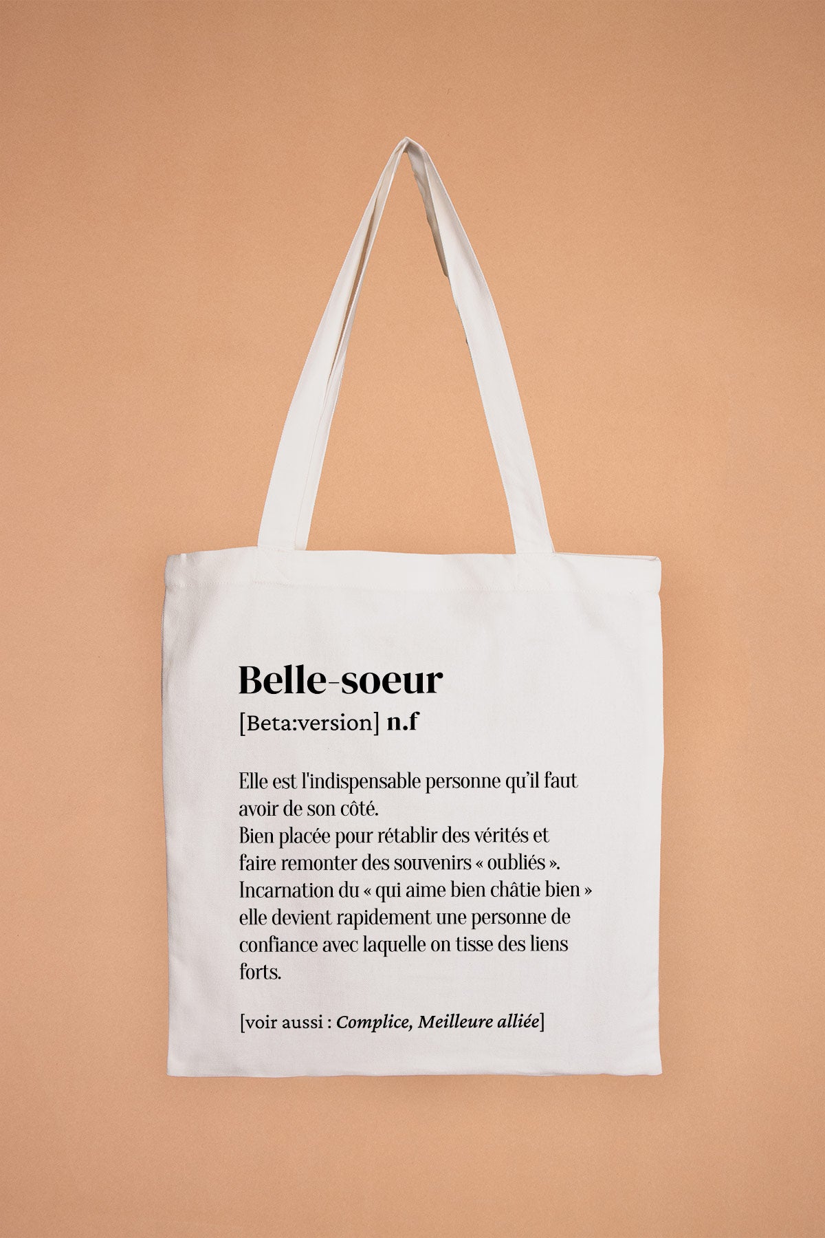 Tote Bag définition Belle-soeur