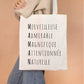 Tote Bag acrostiche Maman