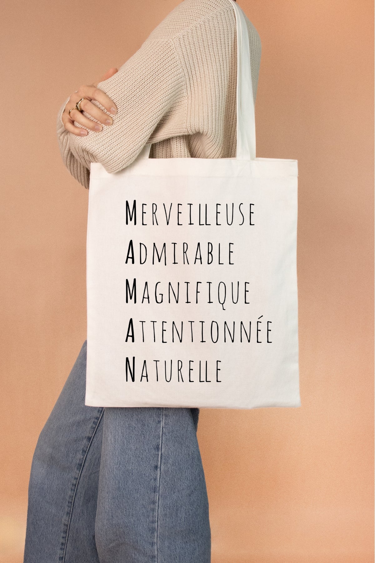 Tote Bag acrostiche Maman