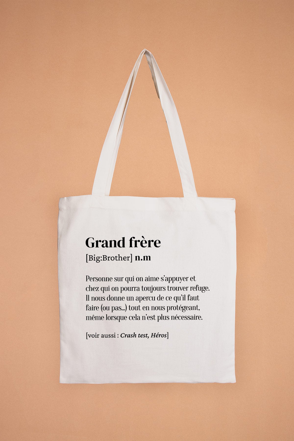 Tote Bag définition Grand frère