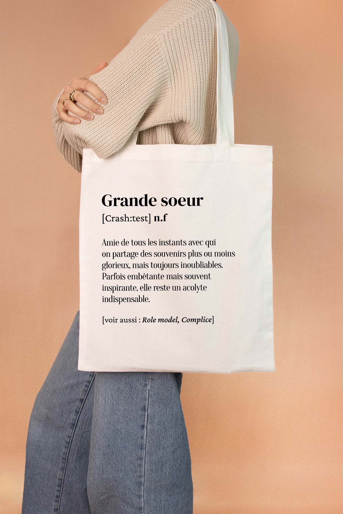 Tote Bag définition Grande soeur
