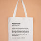 Tote Bag définition Maîtresse