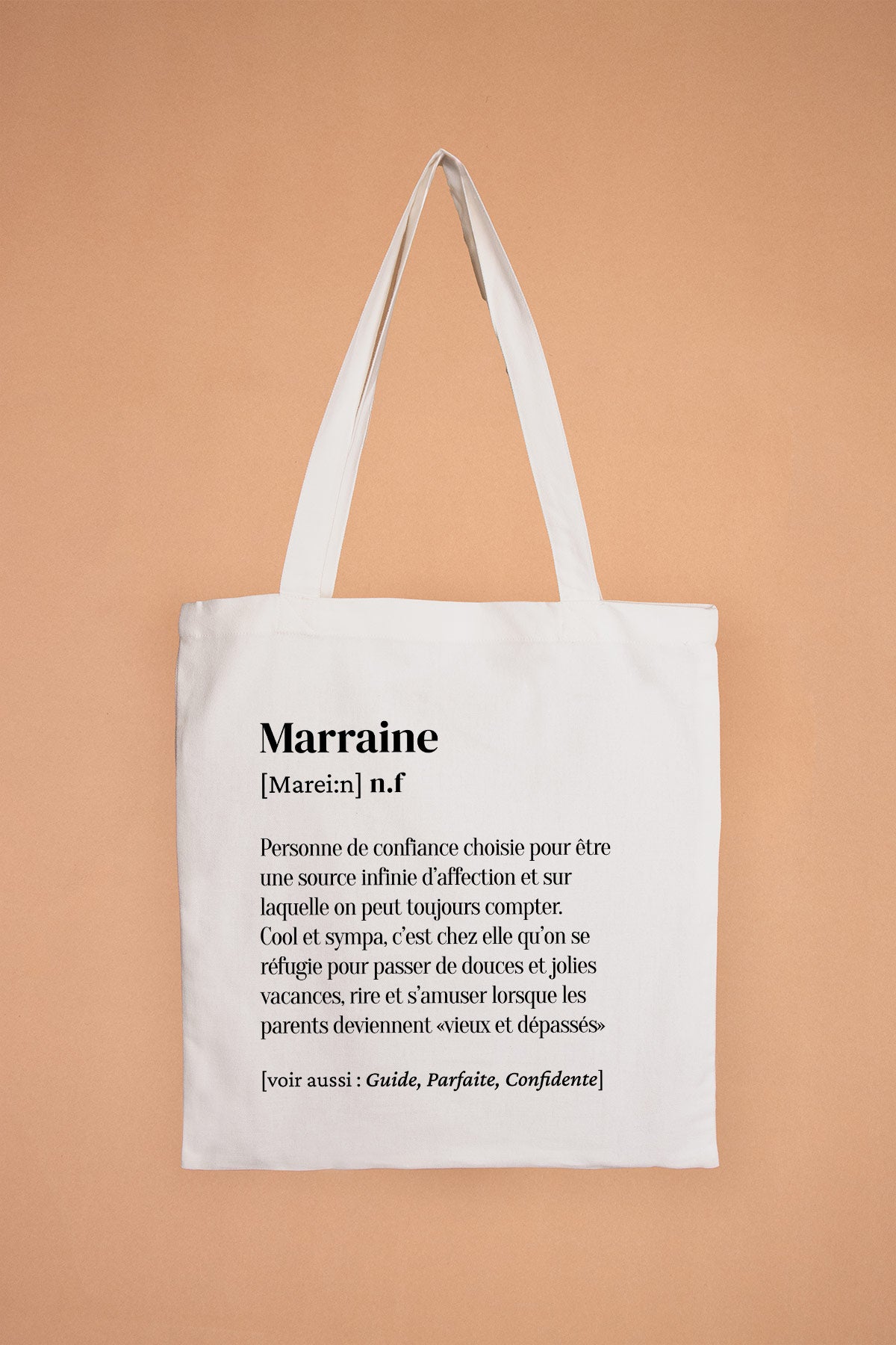 Tote Bag définition Marraine