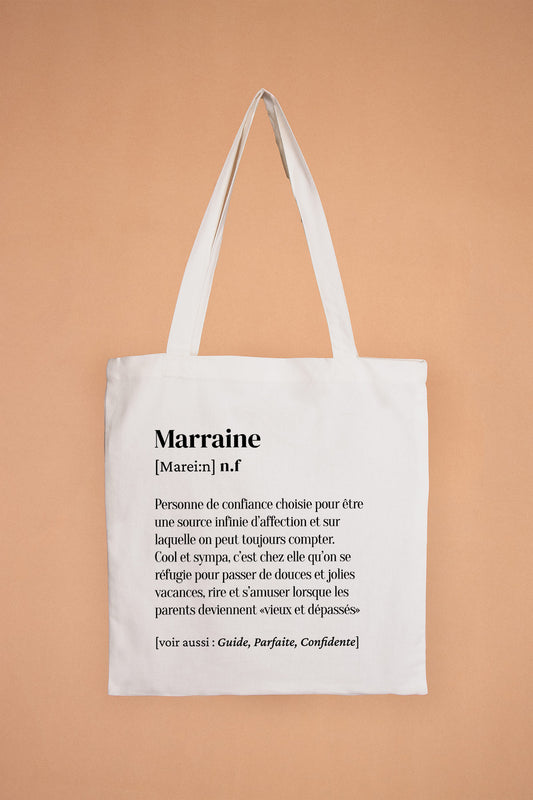 Tote Bag définition Marraine