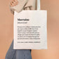 Tote Bag définition Marraine